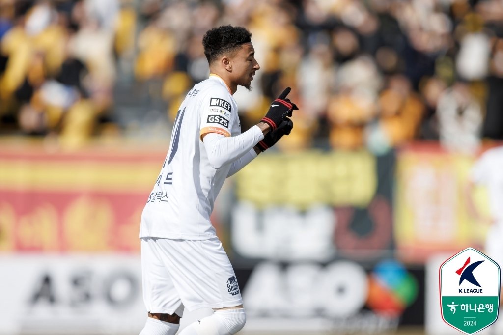 본문 이미지 - FC서울 제시 린가드. &#40;한국프로축구연맹 제공&#41;