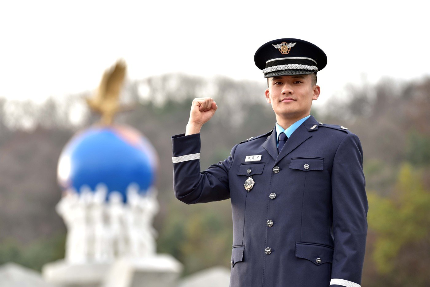 대통령상을 받은 강전영 소위&#40;23·항공우주공학&#41;.&#40;공군 제공&#41; 