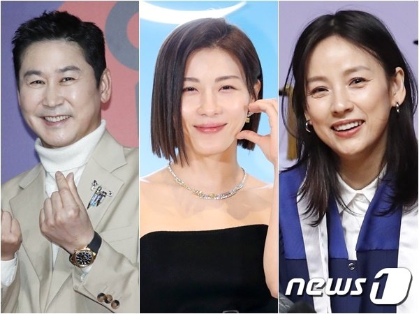 본문 이미지 - 방송인 신동엽, 배우 하지원, 가수 이효리(왼쪽부터) / 뉴스1DB