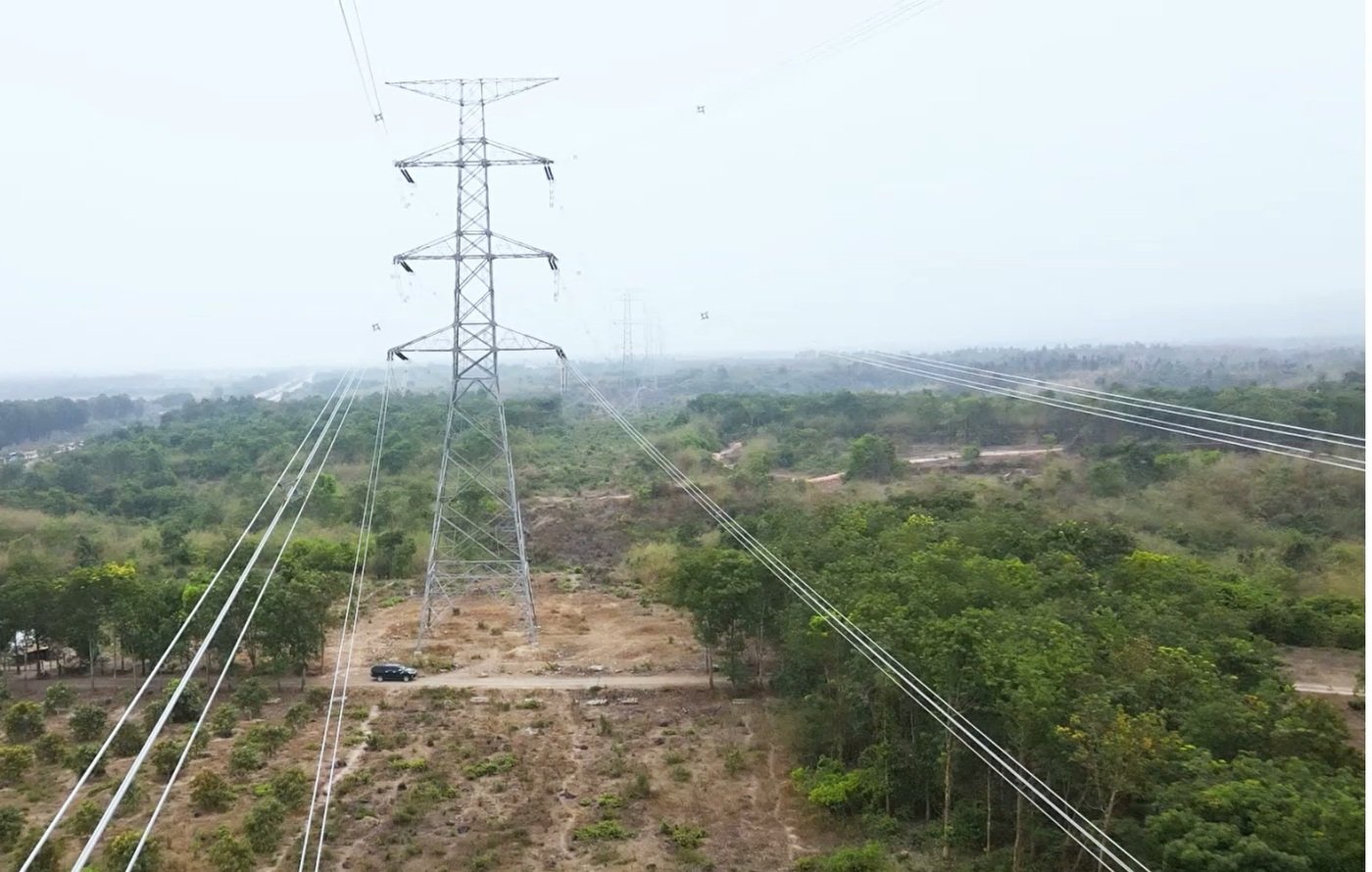 본문 이미지 - 두산건설이 수주한 송전선로 사업. 