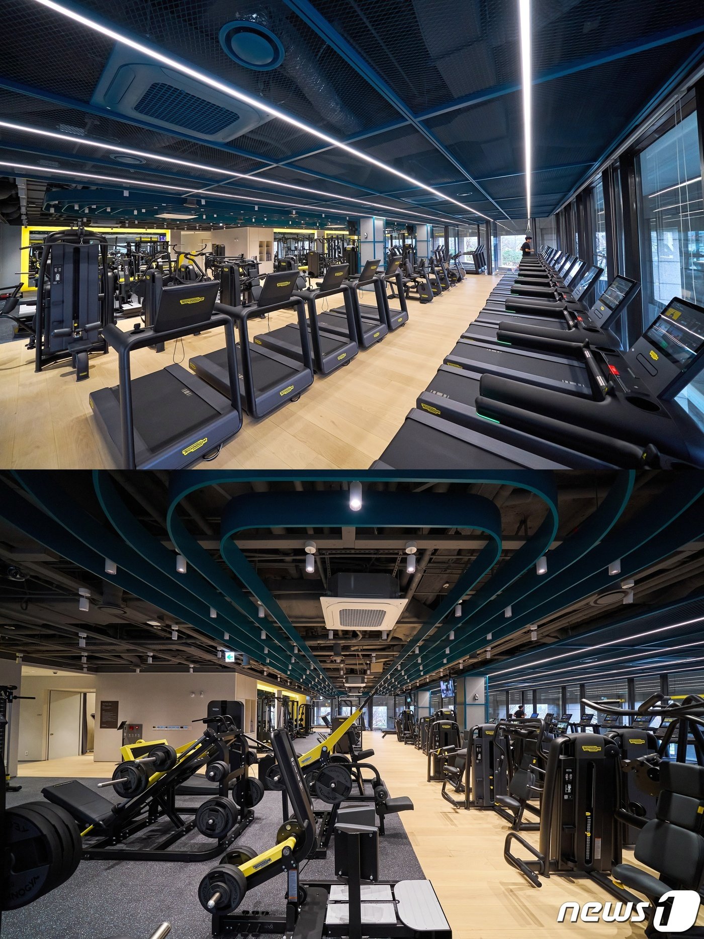 본문 이미지 - LG 트윈타워 동관 2층에 위치한 '트윈 피트니스'. 임시 운영 이후 5월 정식 오픈할 예정이다. (LG 제공)