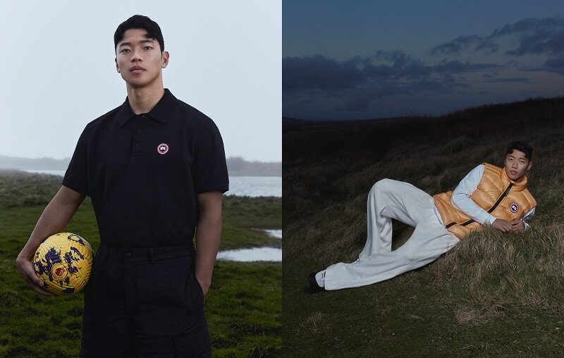 본문 이미지 - 캐나다구스 베클리 폴로와 크로프톤 베스트 /사진제공 = 캐나다구스