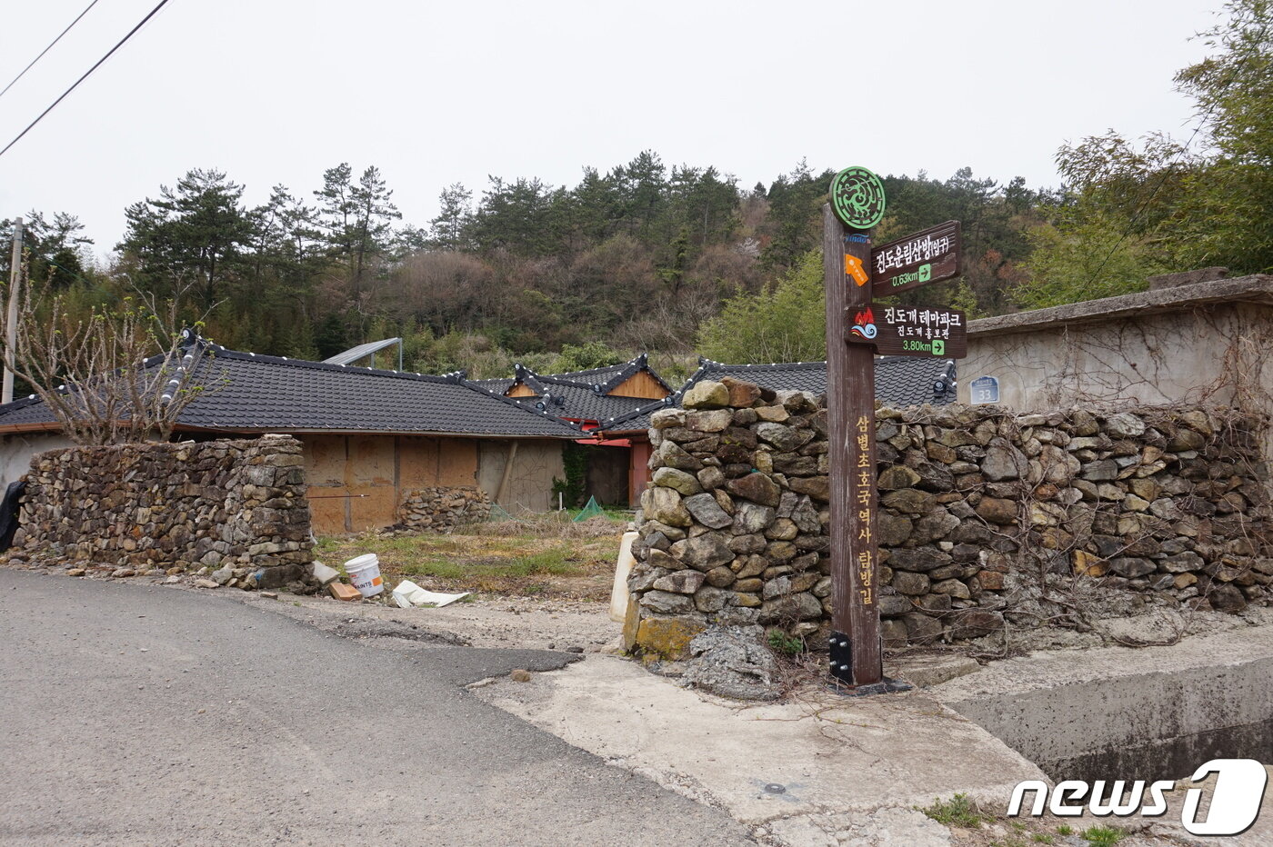 본문 이미지 - 운림예술촌 입구. 2024.4.12 뉴스1 ⓒ News1 조영석 기자