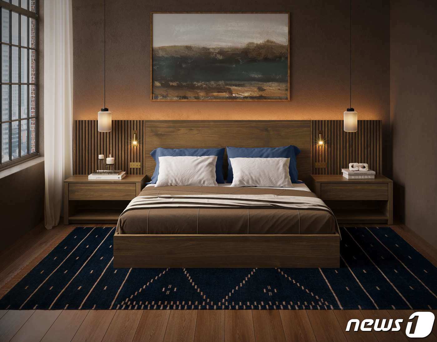 본문 이미지 - 신세계까사 까사미아 르블랑 베드(신세계까사 제공) 