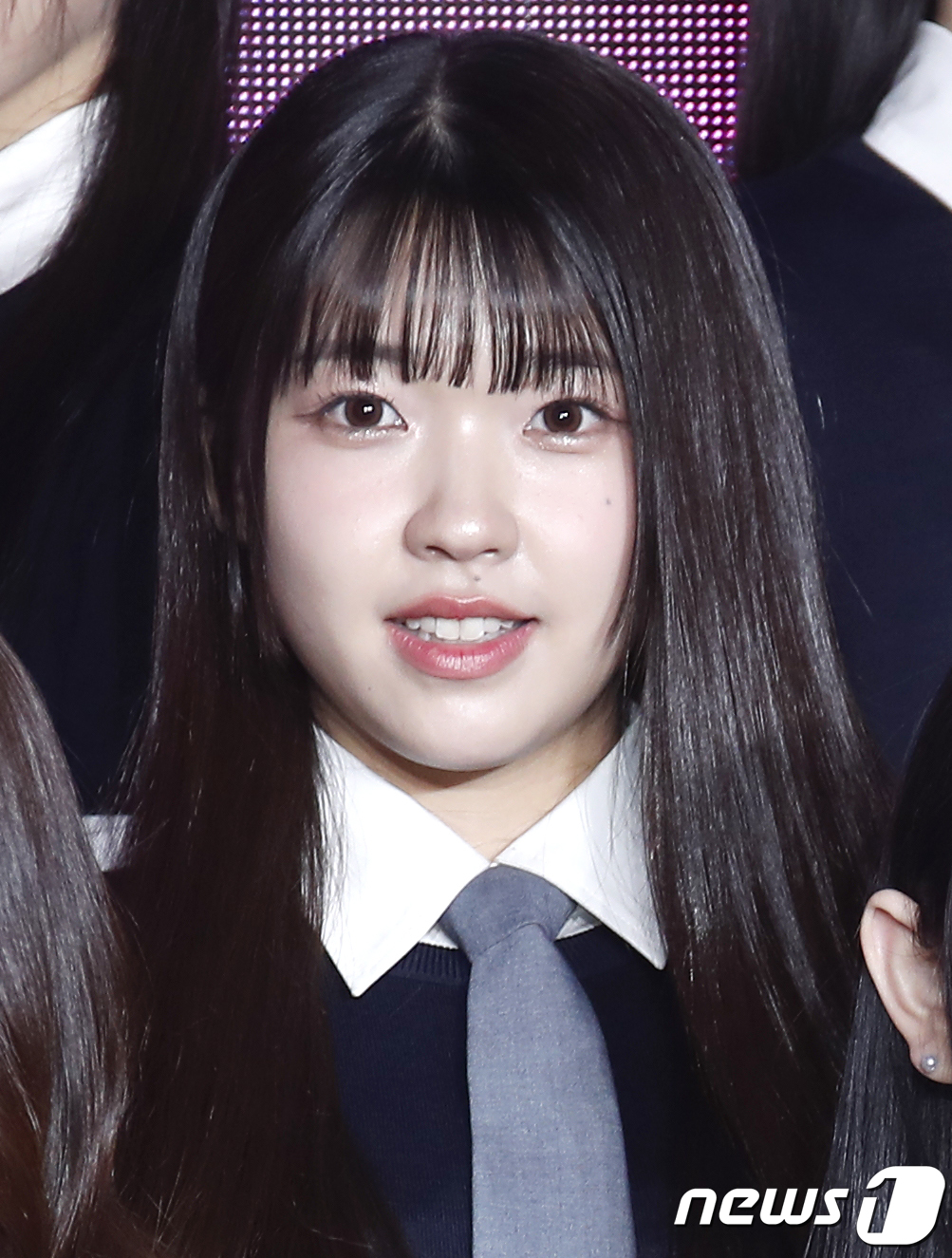 (서울=뉴스1) 권현진 기자 = 참가자 나나가 12일 오전 서울 성동구 에스팩토리에서 열린 Mnet 서바이벌 프로그램 'I-LAND2 : N/a'(이하 아이랜드2) 제작발표회에서 …