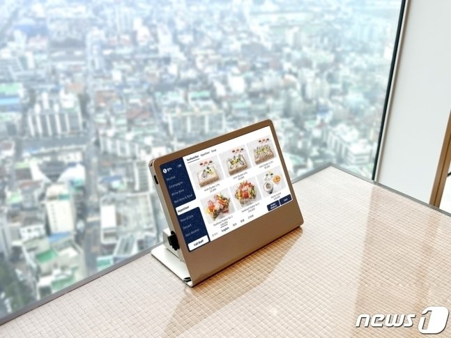 본문 이미지 - 티오더의 테이블 오더 시스템 이미지.(티오더 제공) /뉴스1 ⓒ News1