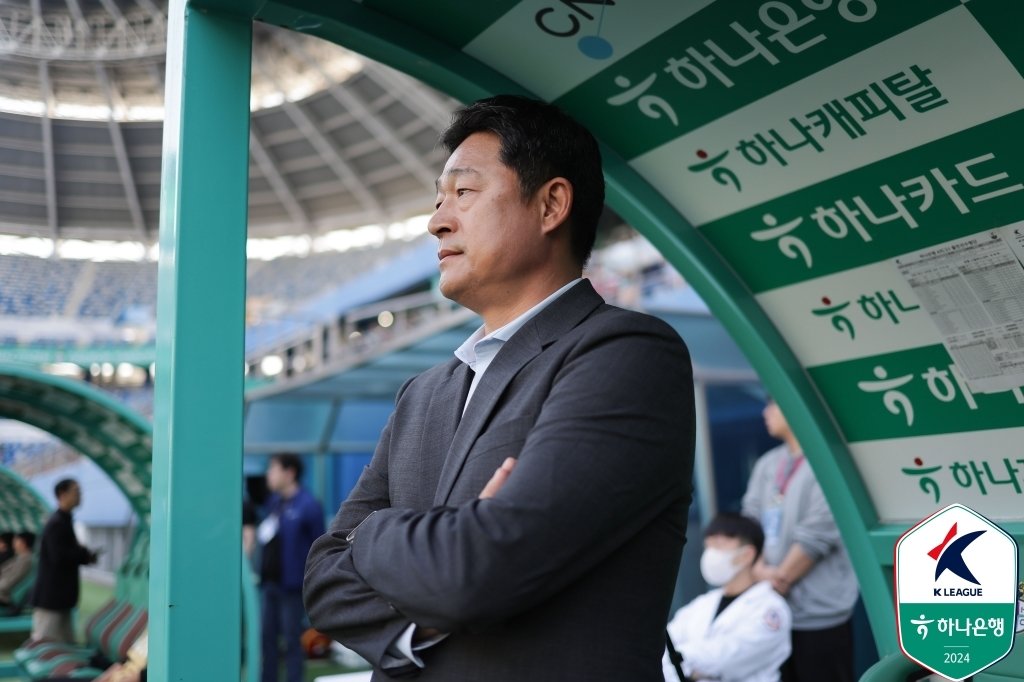 이민성 대전 하나시티즌 감독. &#40;한국프로축구연맹 제공&#41;