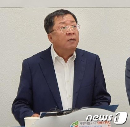 본문 이미지 - 민선 7기 이상천 제천시장.2024.4.15/뉴스1