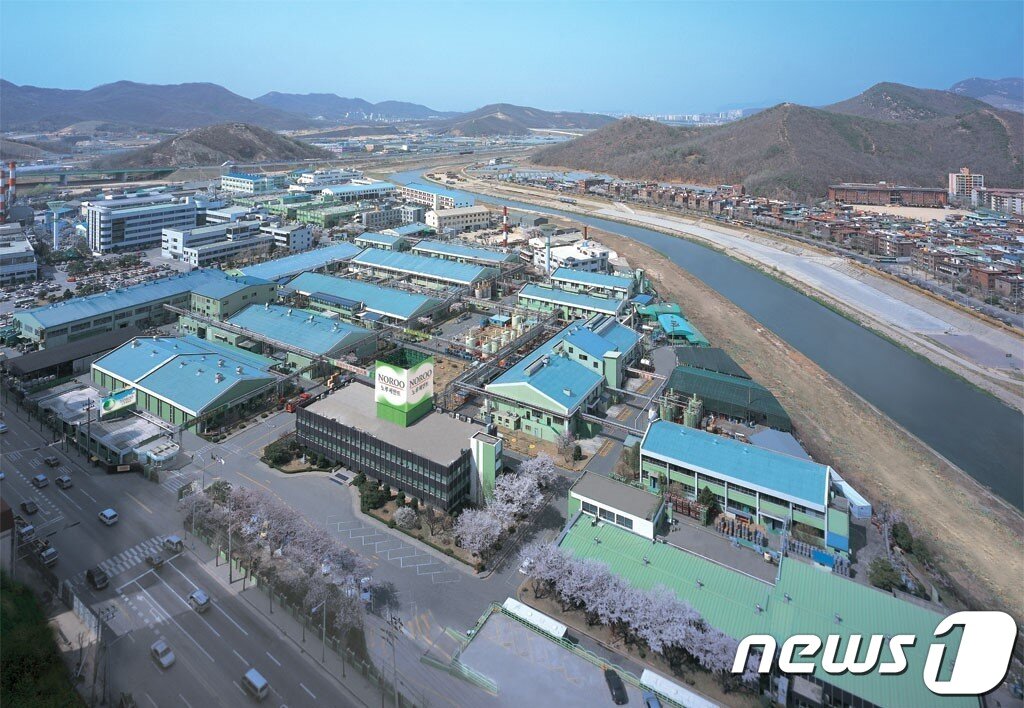 본문 이미지 - 경기 안양 노루페인트 본사와 안양 공장 &#40;노루페인트 제공&#41;