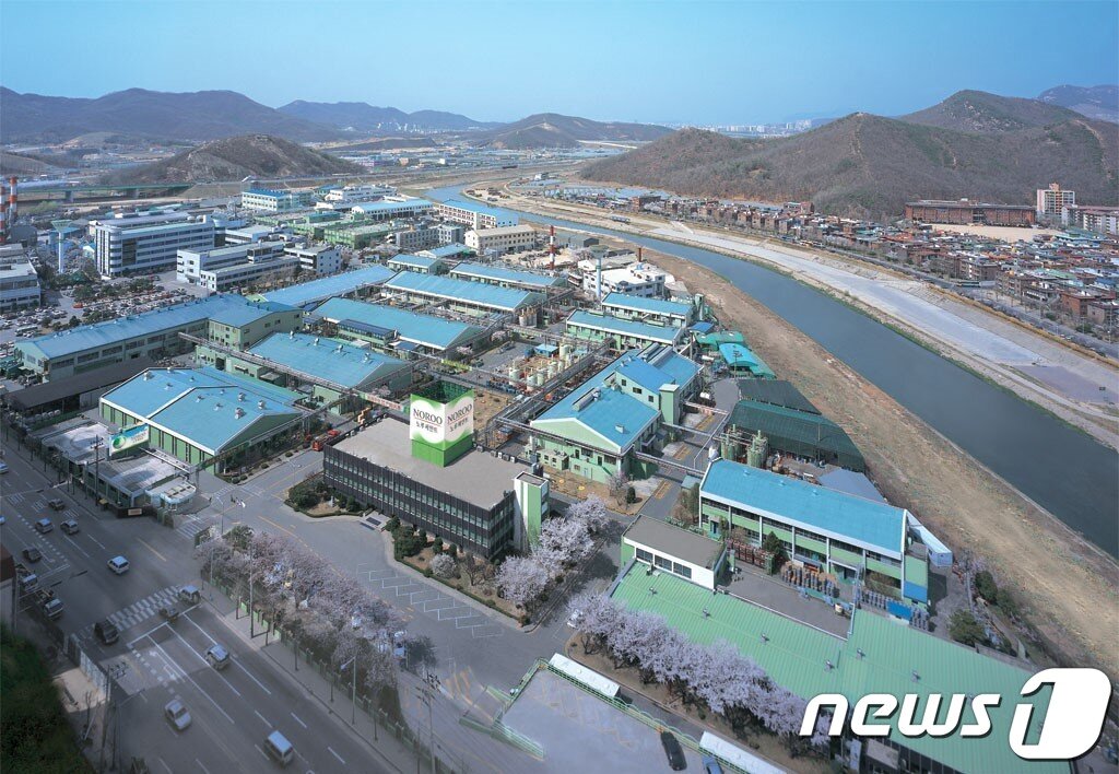 경기 안양시 노루페인트 본사와 안양 공장&#40;노루페인트 제공&#41; ⓒ News1 김민석 기자