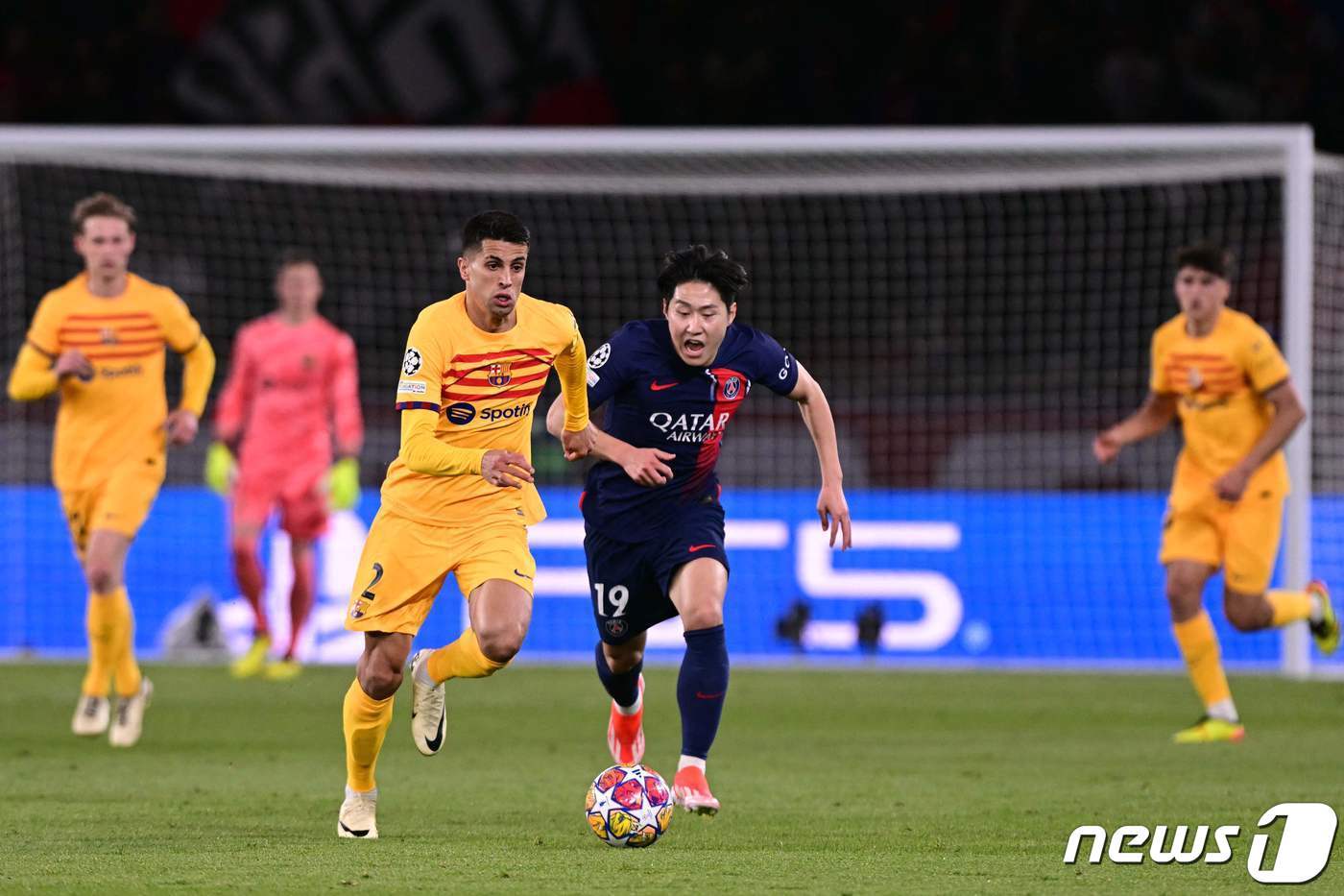 본문 이미지 - 파리 생제르맹 공격수 이강인. ⓒ AFP=뉴스1
