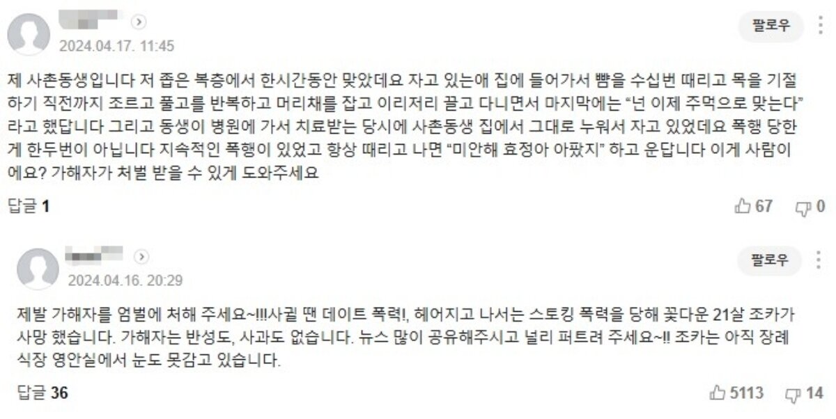 본문 이미지 -  (네이버 댓글 갈무리)