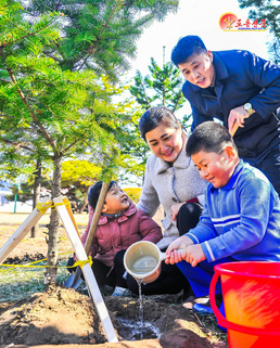 북한, 원림 녹화 사업 강조…