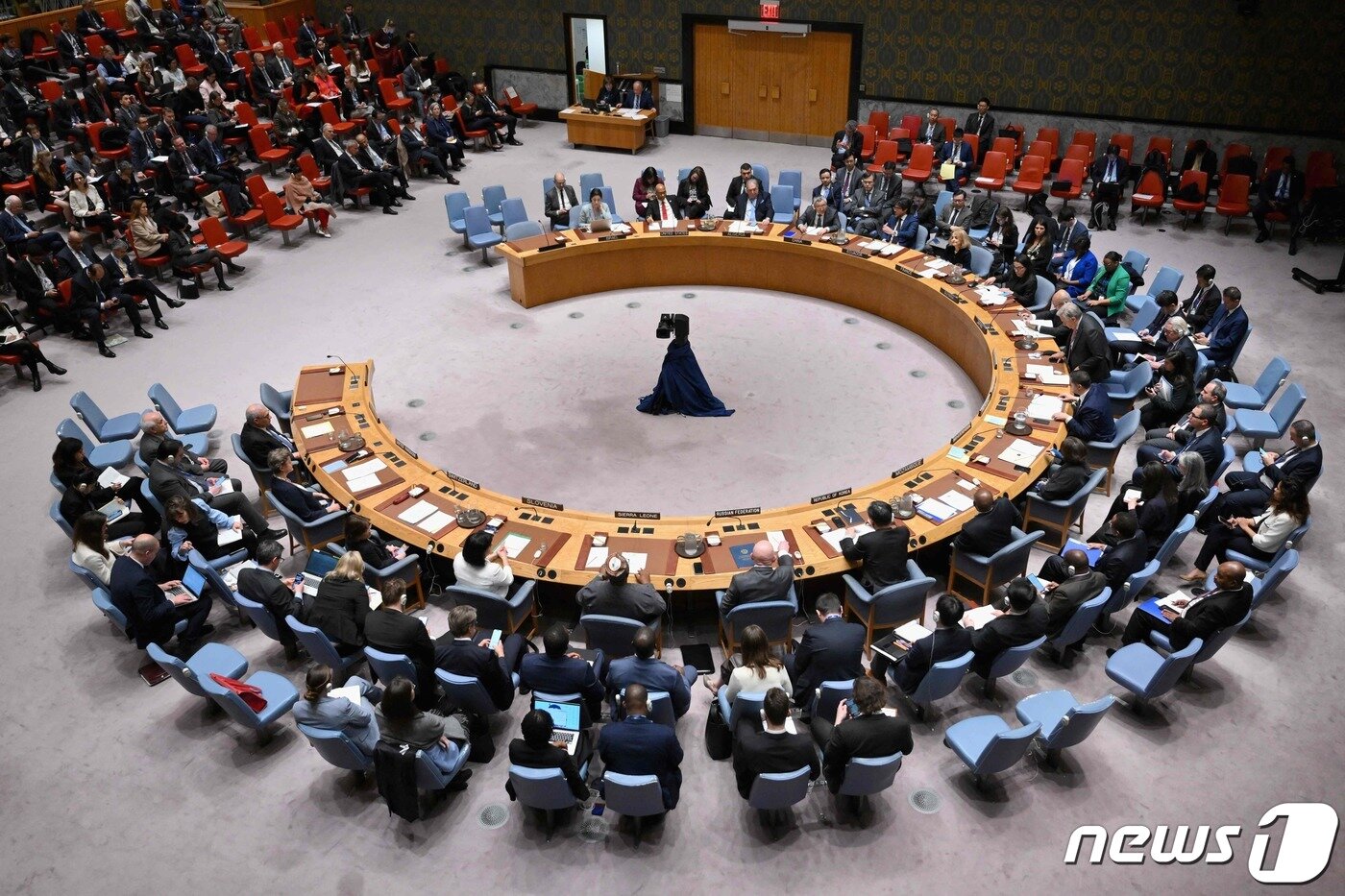 본문 이미지 - 유엔 안전보장이사회.ⓒ AFP=뉴스1