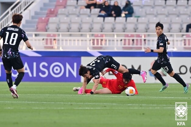 올림픽 축구대표팀의 측면 수비수 황재원 &#40;대한축구협회 제공&#41;