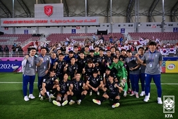 중국전 승리거둔 U-23 축구대표팀