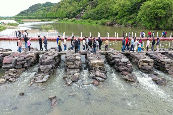 진천 농다리 지난해 방문객 170만2124명…핫 플레이스 증명