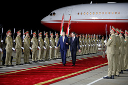 [포토] 이라크 방문한 타이이프 에르도안 터키 대통령