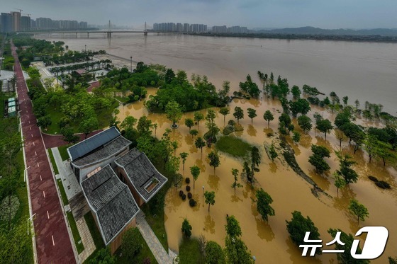 [포토] 중국 남부에 대홍수