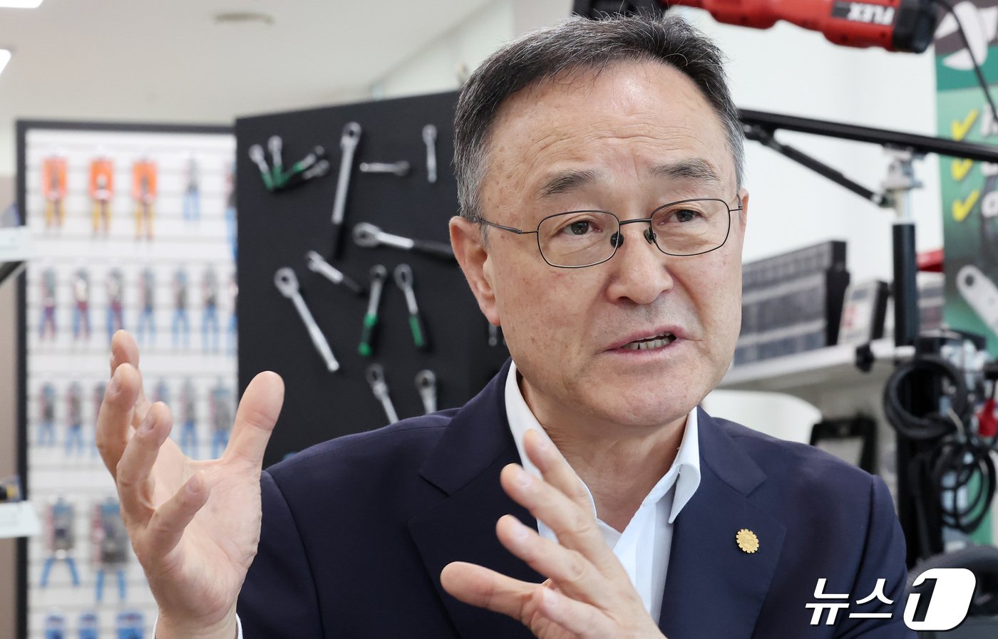 본문 이미지 - 송치영 신임 소상공인연합회장. /뉴스1 ⓒ News1 김성진 기자