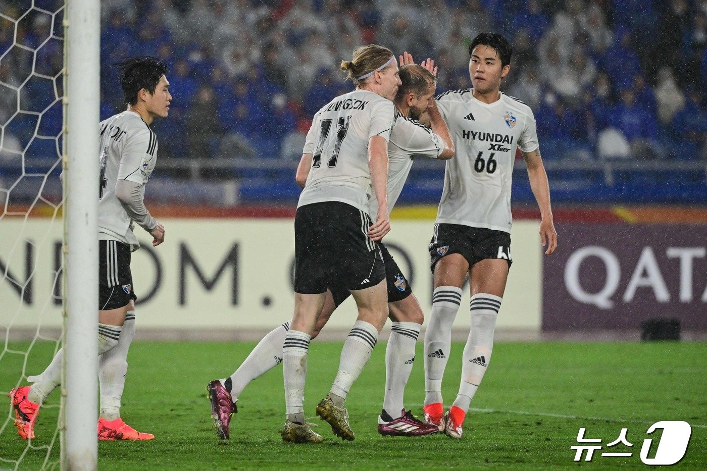 보야니치가 득점 후 기뻐하고 있다. ⓒ AFP=뉴스1