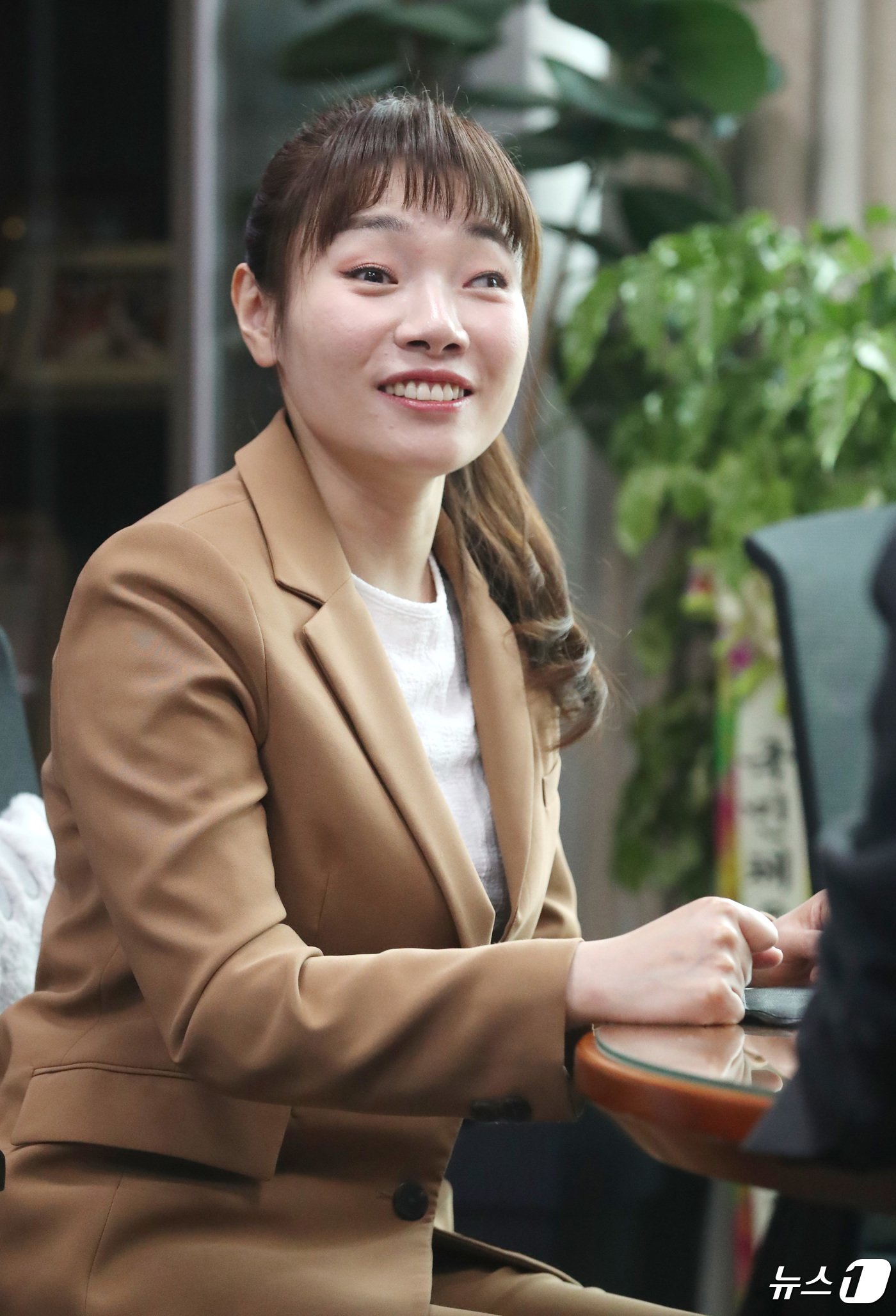 본문 이미지 - 김예지 국민의힘 의원이 24일 서울 여의도 국회 의원회관에서 뉴스1과 인터뷰하고 있다. 2024.4.24/뉴스1 ⓒ News1 임세영 기자