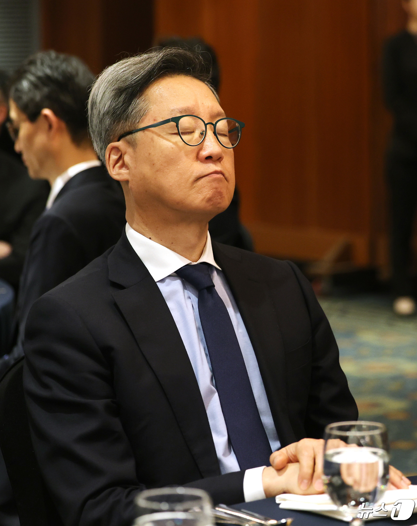 생각에 잠긴 정재호 주중국대사 - 뉴스1