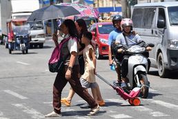 [포토] 폭염 시달리는 필리핀 