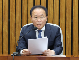 '영수회담' 관련 발언하는 윤재옥 대표 권한대행