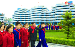 북한, 송도원 국제 소년단 야영소 10주년…