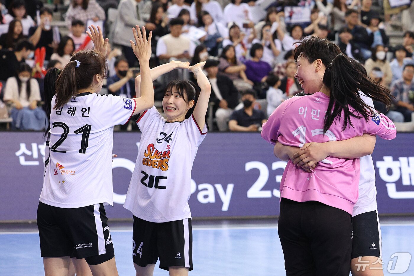 본문 이미지 - 핸드볼 H리그 경기 모습 2024.4.29 ⓒ 뉴스1 신웅수 기자