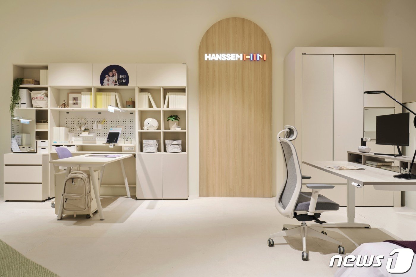 본문 이미지 - 수원 롯데백화점 한샘 키즈 매장(한샘 제공) 2024.4.3/뉴스1 ⓒ News1 김민석 기자