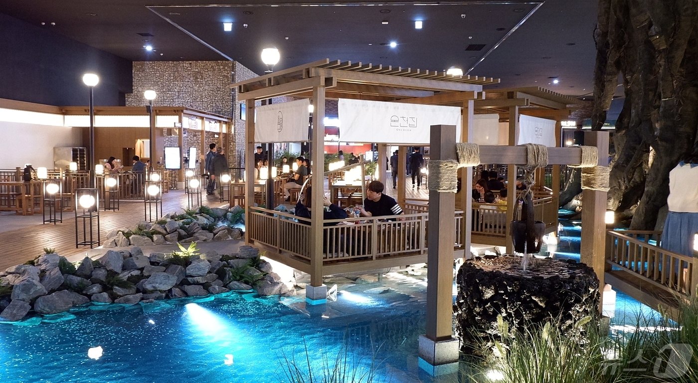 본문 이미지 - 오아시스 고메 빌리지 바이 글로우 서울ⓒ News1 윤슬빈 기자