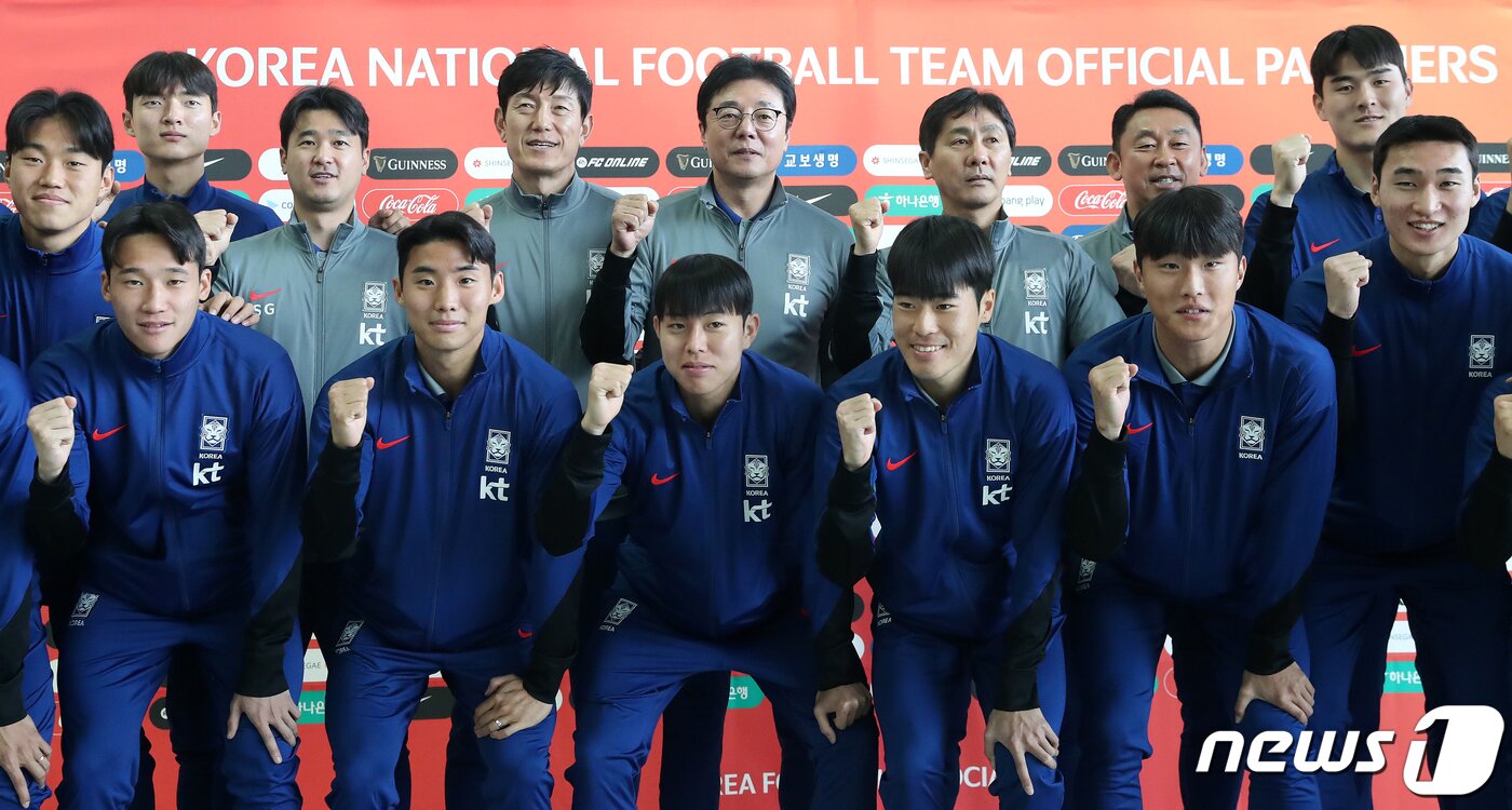 본문 이미지 - 황선홍 감독이 이끄는 한국 U23 대표팀. 2024.4.5/뉴스1 ⓒ News1 이승배 기자