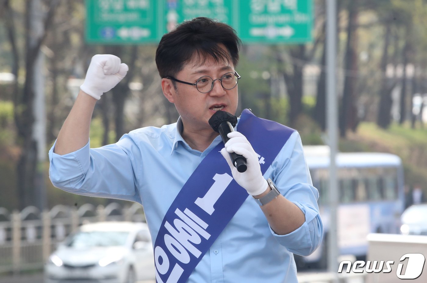 본문 이미지 - 홍익표 더불어민주당 서울 서초을 후보. 뉴스1 ⓒ News1 임세영 기자