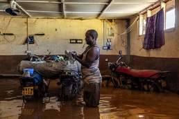 [포토]케냐 수주간 폭우…최악의 홍수 