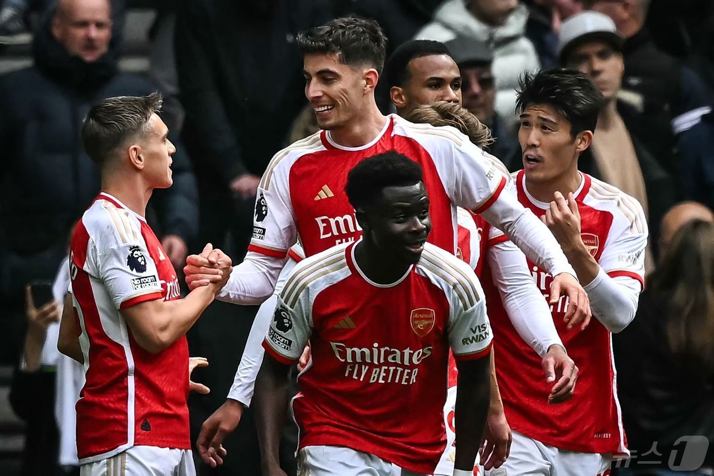 본문 이미지 - 20년 만의 EPL 우승을 노리는 아스널ⓒ AFP=뉴스1