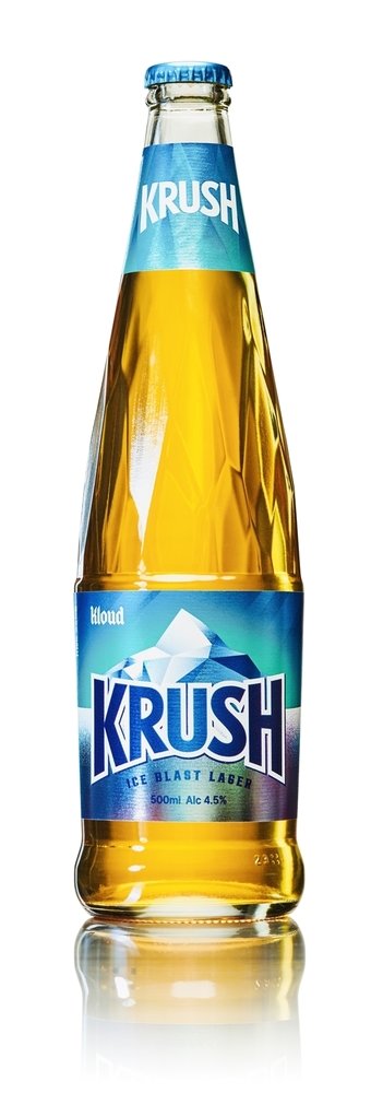 본문 이미지 - 숄더리스(shoulder-less) 병을 도입한 롯데칠성음료의 '크러시'(롯데칠성음료 제공)