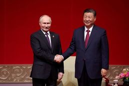 시진핑, 푸틴과 확대정상회담 개최…