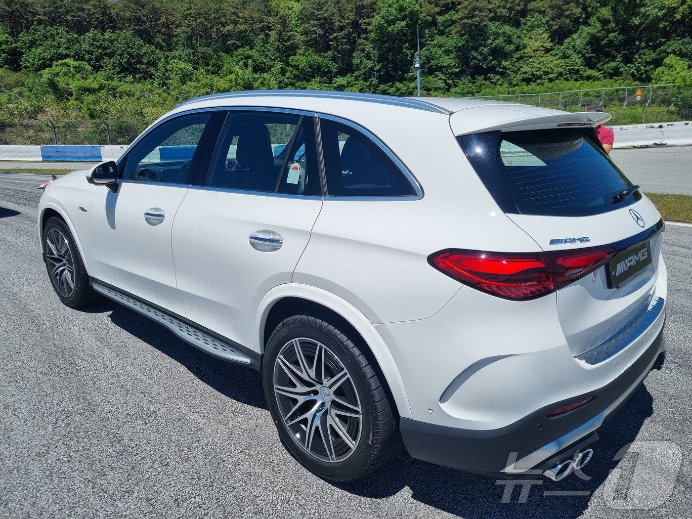 본문 이미지 - AMG GLC 43 4MATIC. 2024.5.16/뉴스1 ⓒ News1 박주평 기자
