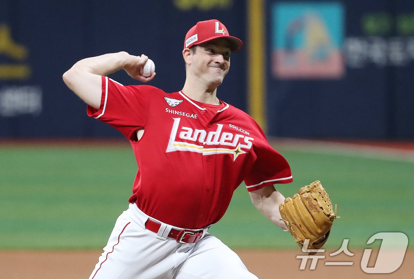 본문 이미지 - SSG 랜더스 외국인 투수 드루 앤더슨. /뉴스1 ⓒ News1 임세영 기자