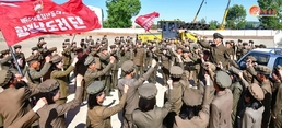 북한, 전위거리 완공 이후 청년들 '결속' 지속 독려…