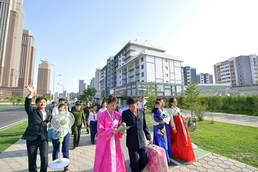 북한, 전위거리 '새집들이' 속속 진행…
