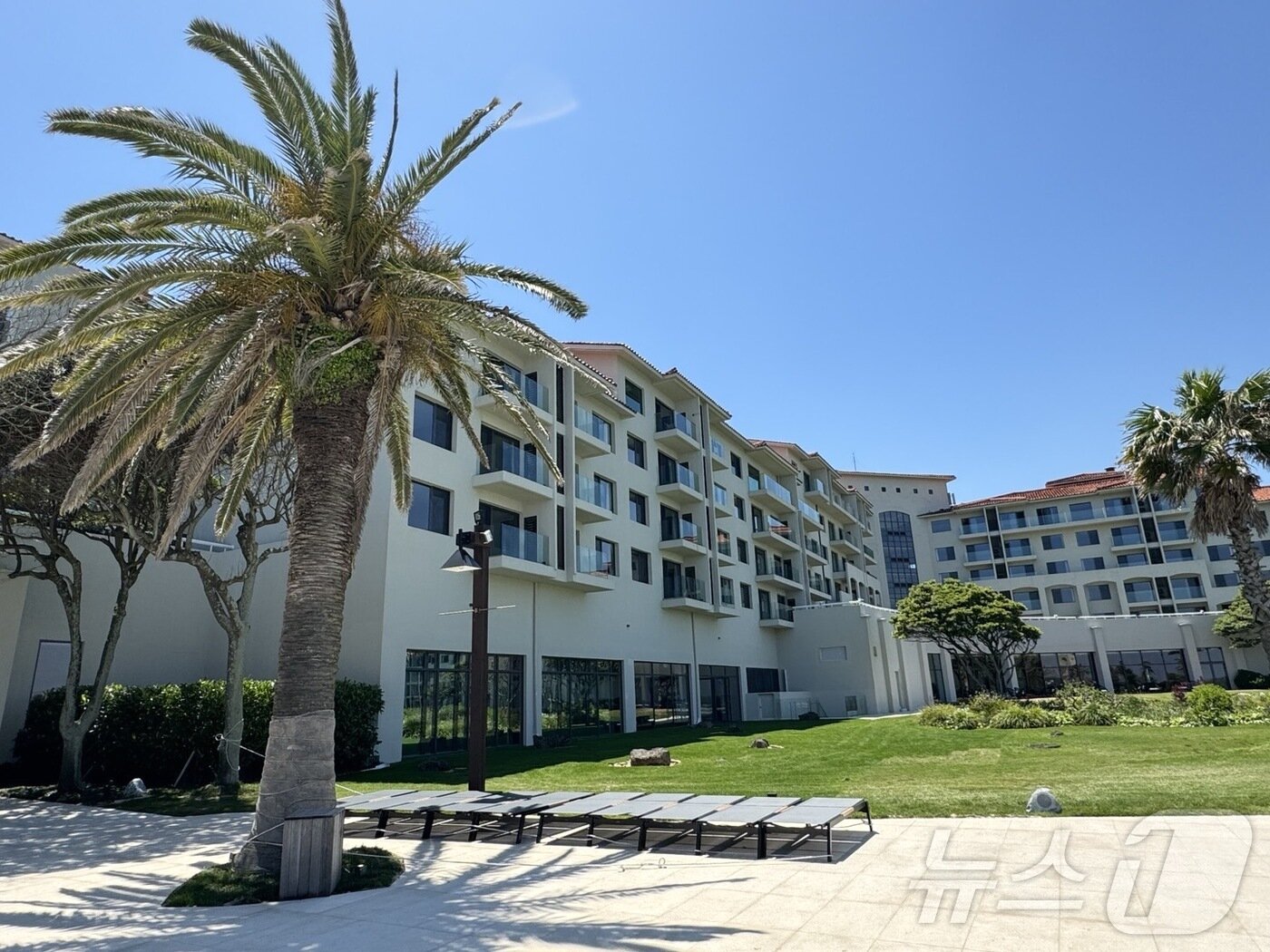 본문 이미지 - 10개월 간의 리모델링을 마친 해비치 리조트 제주 전경. ⓒ 뉴스1 김형준 기자