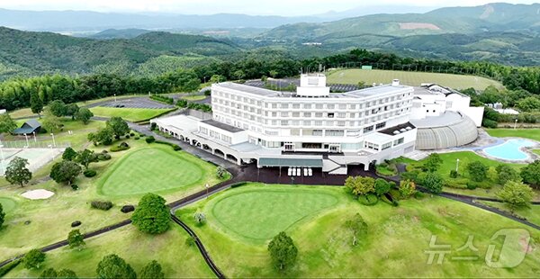 본문 이미지 - 쇼골프가 인수한 일본 사츠마골프리조트 전경. (쇼골프 제공)