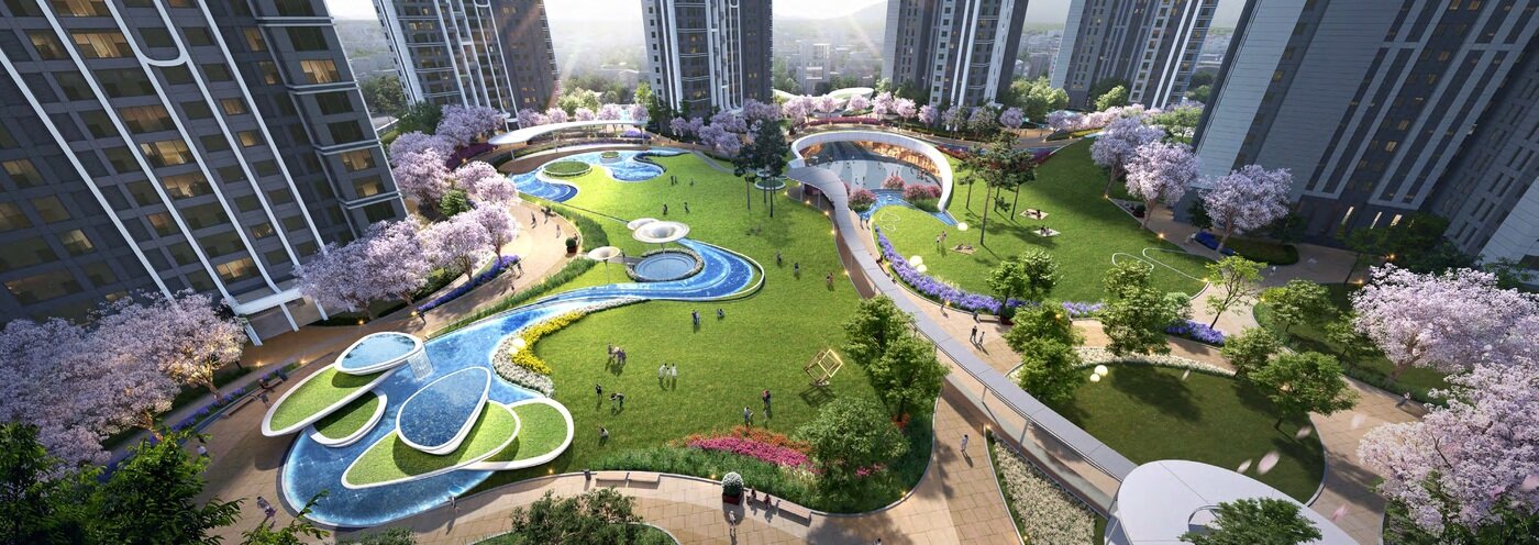 본문 이미지 - 서구 도마·변동16구역 조감도.(현대건설 제공)