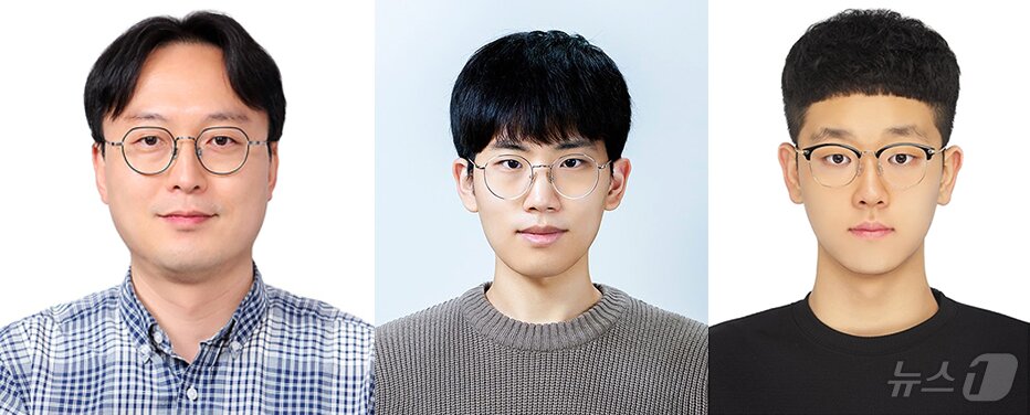 본문 이미지 - 김승준 교수, 오정석 박사과정생, 김승주 학부생(왼쪽부터)/뉴스1 
