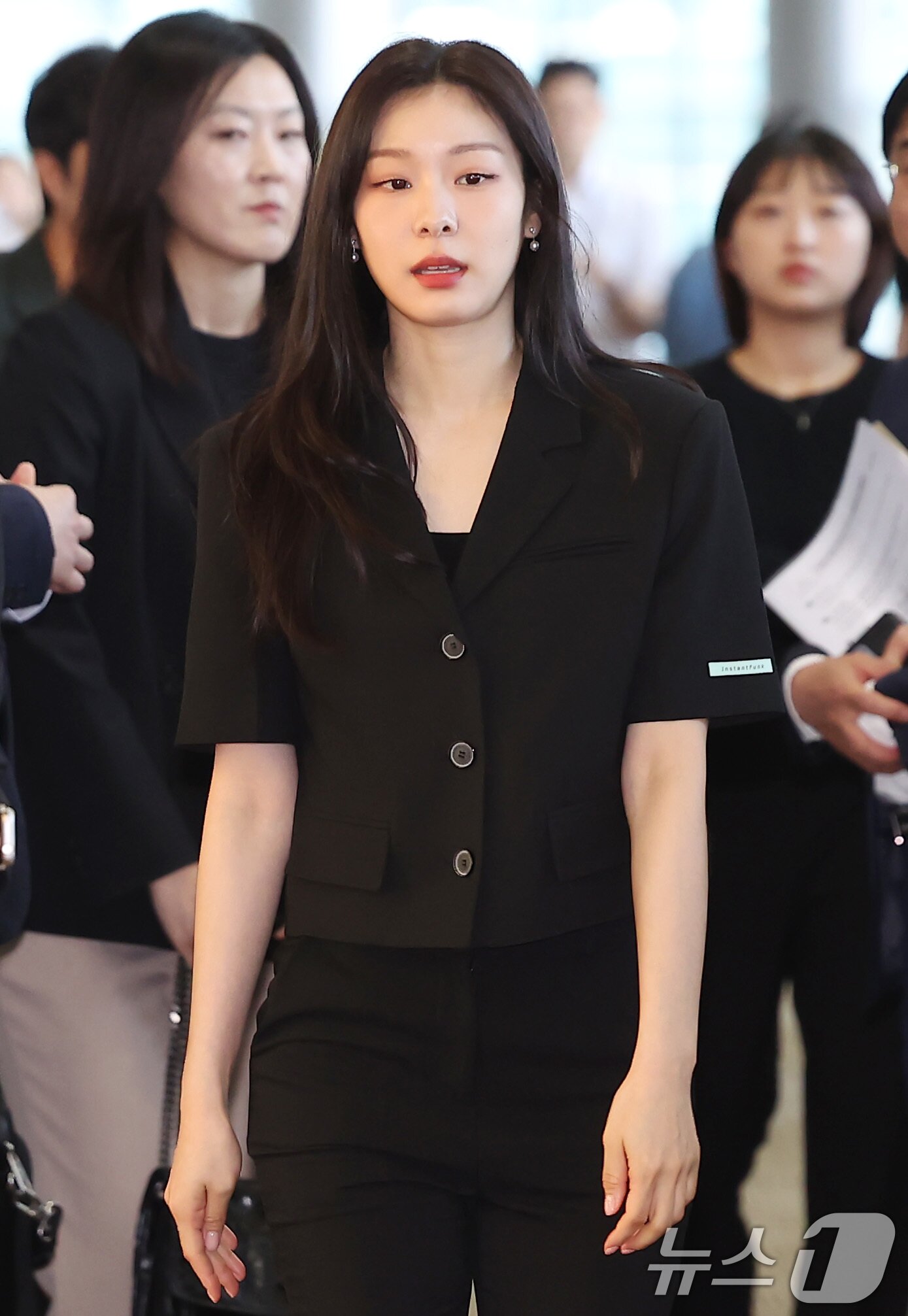 KB 취업박람회 입장하는 김연아