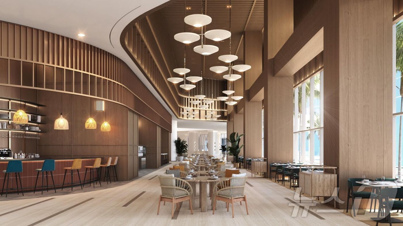 본문 이미지 - 카시아 속초 레스토랑 전경.(카시아 속초 제공) 2024.5.28/뉴스1