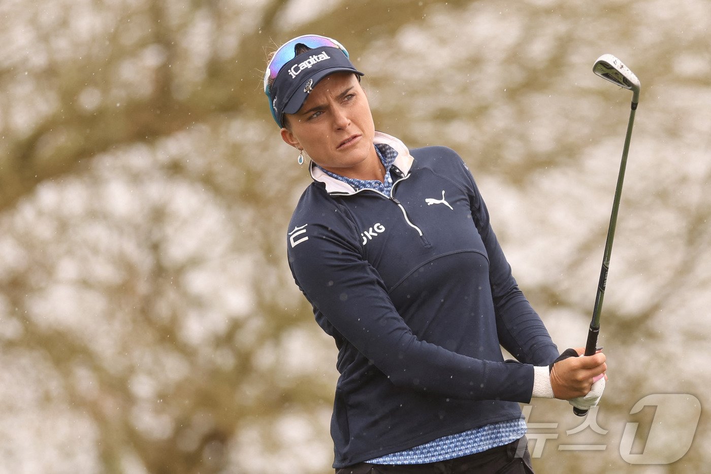 본문 이미지 - 선수 은퇴를 발표한 렉시 톰슨. ⓒ AFP=뉴스1